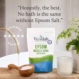 Westlab Epsom Bath Salts 1kg (British brand)