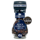 M&S La Drogheria Black Peppercorn Adjustable Mill Grinder 45g- Buy online at McGrocer