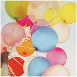 M&S balloons birthday card 15cm x 15cm, imported from the UK