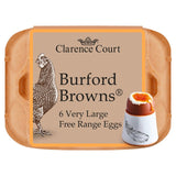 Clarence Court Burford Brown Extra große Freilandeier, 6er-Packung