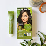 Naturtint Permanent Hair Colour Gel 2N Brown-Black, imported from the UK