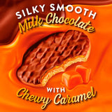 McVitie's milk chocolate digestives with caramel biscuits 250g, imported from the UK