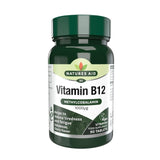 Natures Aid Vitamin B12 tablets 1000ug 90 count, imported from the UK