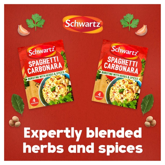 Schwartz Spaghetti Carbonara recipe mix 32g (British brand)