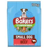 M&S Bakers Small Dog Beef Dry Dog Food 10kg- Buy online at McGrocer