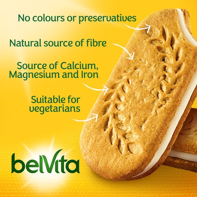 Belvita breakfast biscuits yogurt crunch - British product