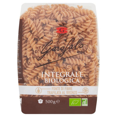 M&S Garofalo Organic Whole Wheat Fusilli Dry Pasta 500g- Buy online at McGrocer