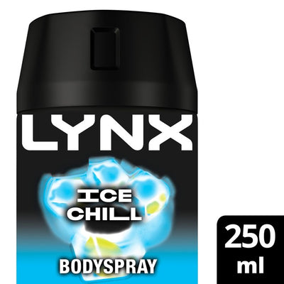 M&S Lynx Ice Chill Men's Deodorant Bodyspray 250ml- Buy online at McGrocer
