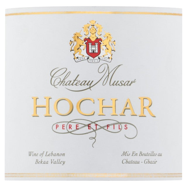 Chateau Musar Red Wine Hochar Pere et Fils 75cl - British product