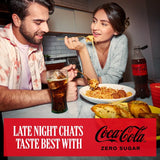 Coca-Cola Zero Sugar soft drink can (British brand)