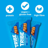 TRIBE protein flapjack choc chip 3 x 38g (British brand)