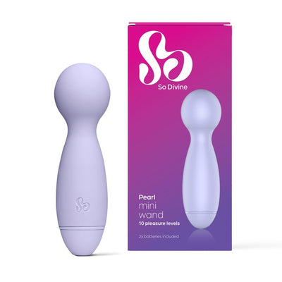 M&S So Divine Pearl Mini Massaging Wand for Sexual Enhancement- Buy online at McGrocer