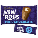 M&S Cadbury Chocolate Mini Rolls Sweet Treats 5 Pack- Buy online at McGrocer