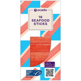 Ocado 16 MSC Crab Flavoured Seafood Sticks 250g