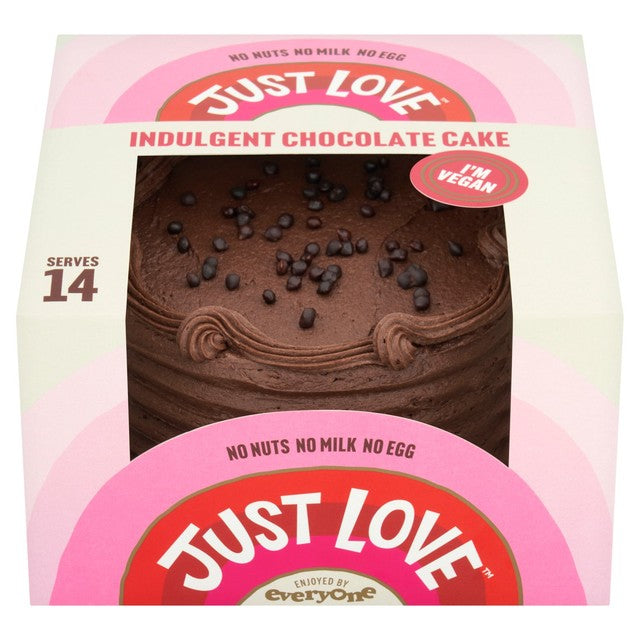 Just Love Food Indulgent Chocolate Cake 1.075kg, UK version