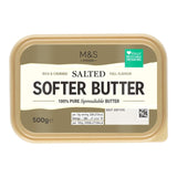 M&S salted softer butter 500g, imported from the UK
