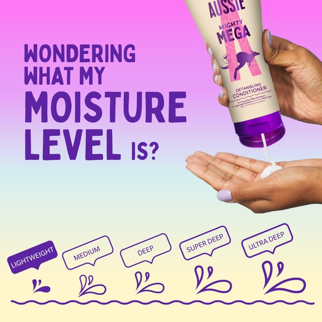 Aussie Mega Travel hair conditioner 100ml - British product
