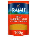 Rajah Mild Caribbean curry powder 100g, imported from the UK