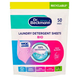 Dr Beckmann Magic Leaves Bio laundry sheets 50 sheets - British product