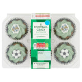 Football Cupcakes X6