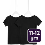 M&S M&S Heatgen Thermal Tops Black Kids Thermal Tops 11-12 Years- Buy online at McGrocer