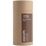 M&S Knoops 70% Extra Dark Hot Chocolate Flakes Tube 250g- Buy online at McGrocer