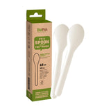 BioPak white paper spoons 10 pack - British product