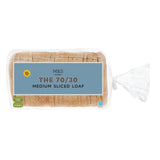 M&S 70/30 medium sliced loaf 800g, imported from the UK