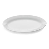 M&S Portmeirion Royal Worcester Serendipity White Oval Platter 31.6x22cm- Buy online at McGrocer