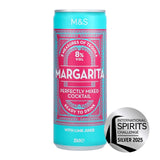 M&S M&S Margarita Canned Cocktail 250ml- Buy online at McGrocer