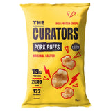 M&S Original Salted Pork Puffs Light Crunchy High Protein Snack 75g- Buy online at McGrocer