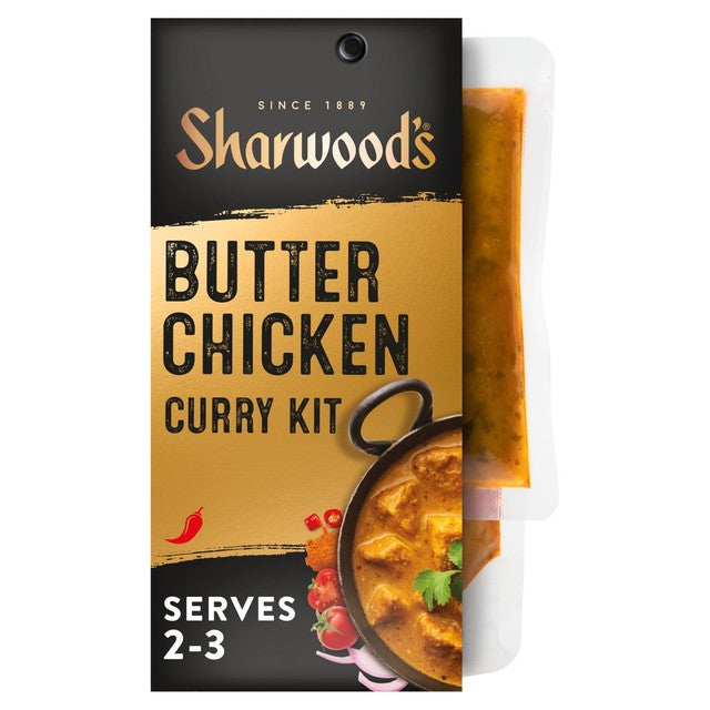 Sharwood's butter chicken curry sauce kit (British brand)