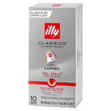 Illy Lungo coffee capsules 10 pack, UK version