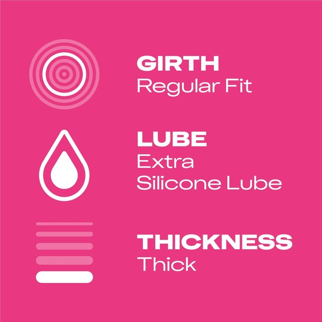 Durex ribbed and dotted condoms regular fit - British product
