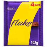 M&S Cadbury Flake Milk Chocolate Bar Multipack 4 x 25.5g- Buy online at McGrocer