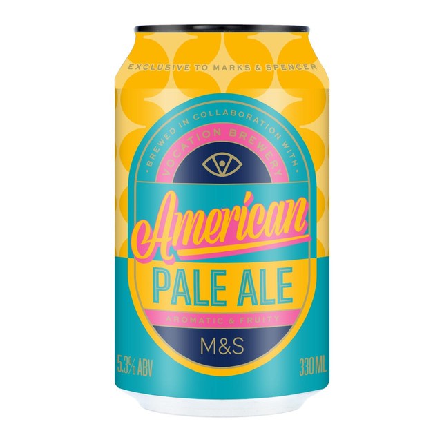 M&S x Vocation American Pale Ale 330ml can (British brand)