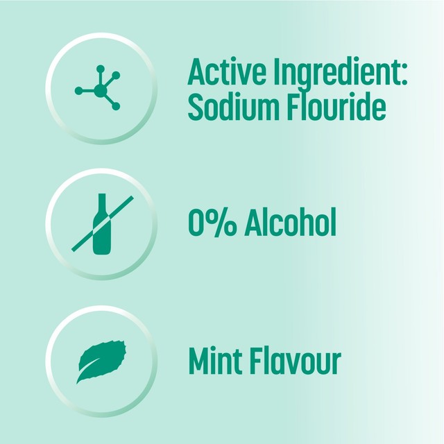 Colgate alcohol free mouthwash 400ml - British product