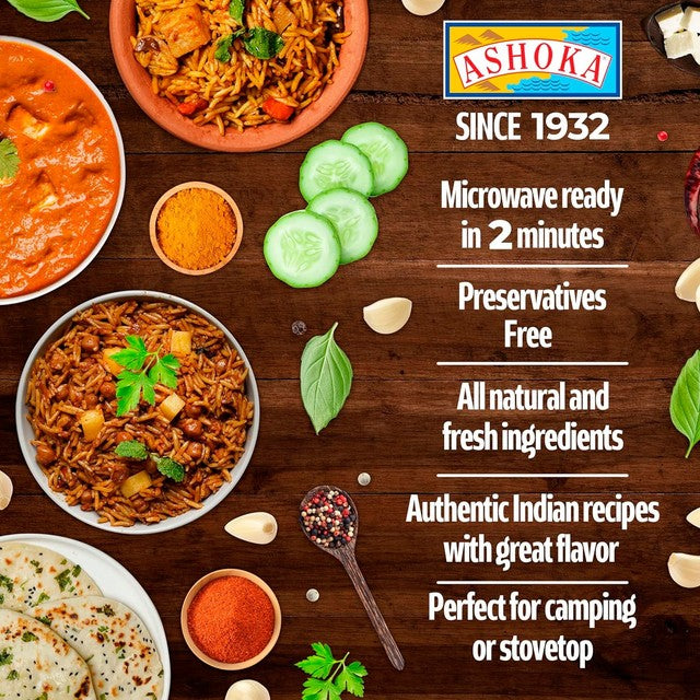 Ashoka Delhi Dal Makhani Ready Meal 280g - British product