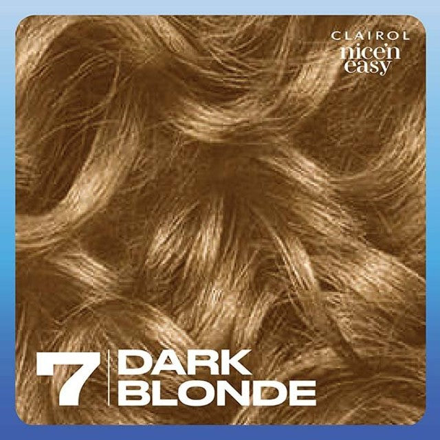 Nice N' Easy Root Touch-Up Hair Dye 7 Dark Blonde - British product