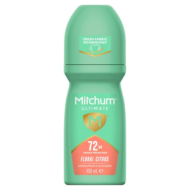 Mitchum deodorant roll-on Floral Citrus - British product