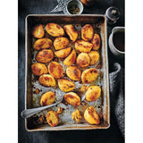 M&S roast potatoes with goose fat 450g, imported from the UK