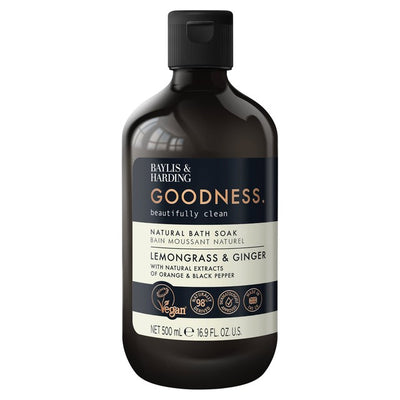 M&S Baylis & Harding Goodness Lemongrass & Ginger Bath Soak 500ml- Buy online at McGrocer