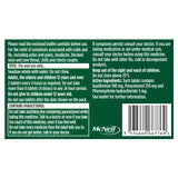 Benylin maximum strength mucus relief tablets for productive cough - British product