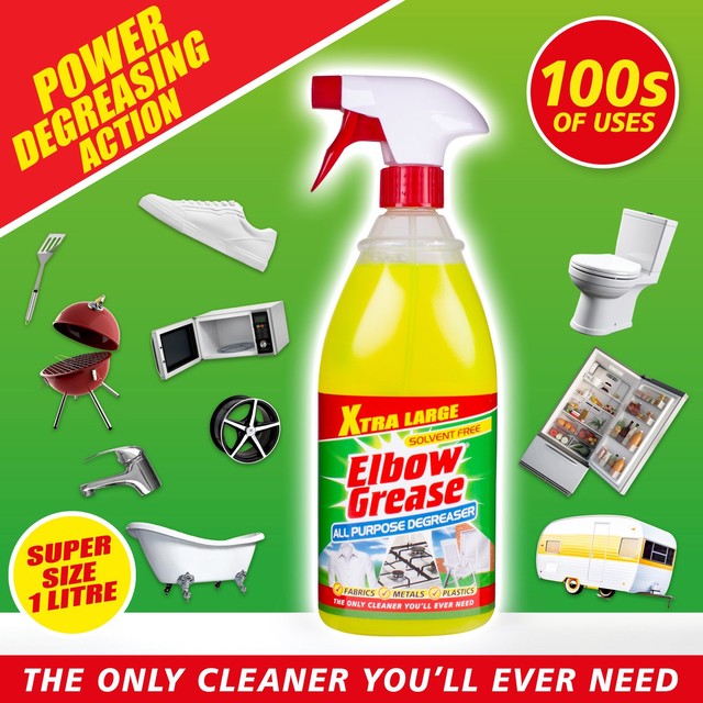 Elbow Grease all purpose degreaser spray 1L - British product