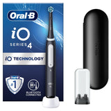 M&S Oral-B iO4 Black Electric Toothbrush with Travel Case- Buy online at McGrocer