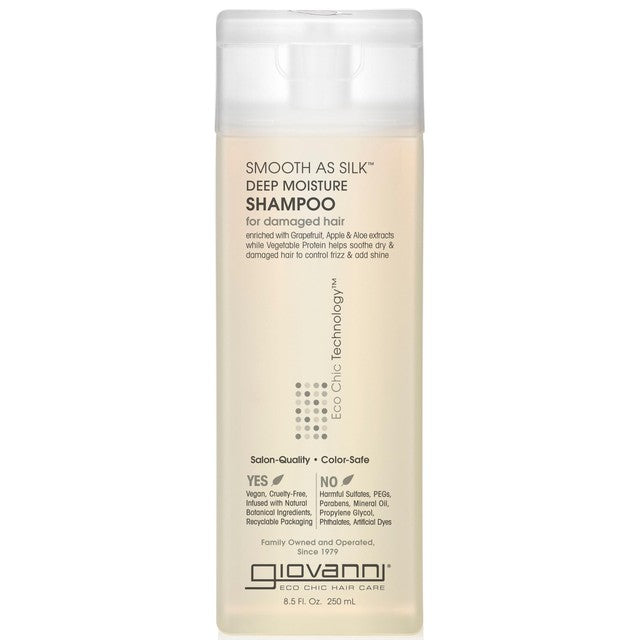 Giovanni Natural Smoothing Deep Moisture Shampoo 250ml, UK version