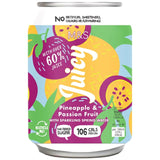 M&S pineapple and passion fruit sparkling water 4 x 330ml, imported from the UK
