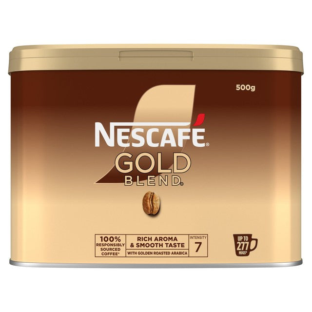 Nescafe Gold Blend freeze-dried instant coffee 500g, imported from the UK