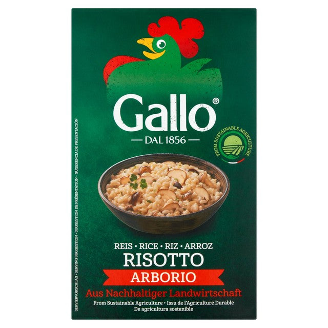 Riso Gallo Arborio risotto rice 1kg, imported from the UK