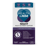 Health & Him night multi-nutrient supplement, UK version